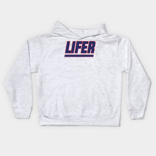 New York LIFER!!! Kids Hoodie by pralonhitam